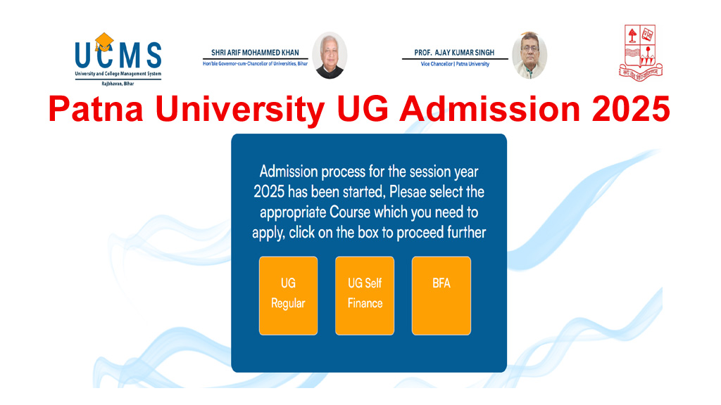 Patna University UG Admission 2025