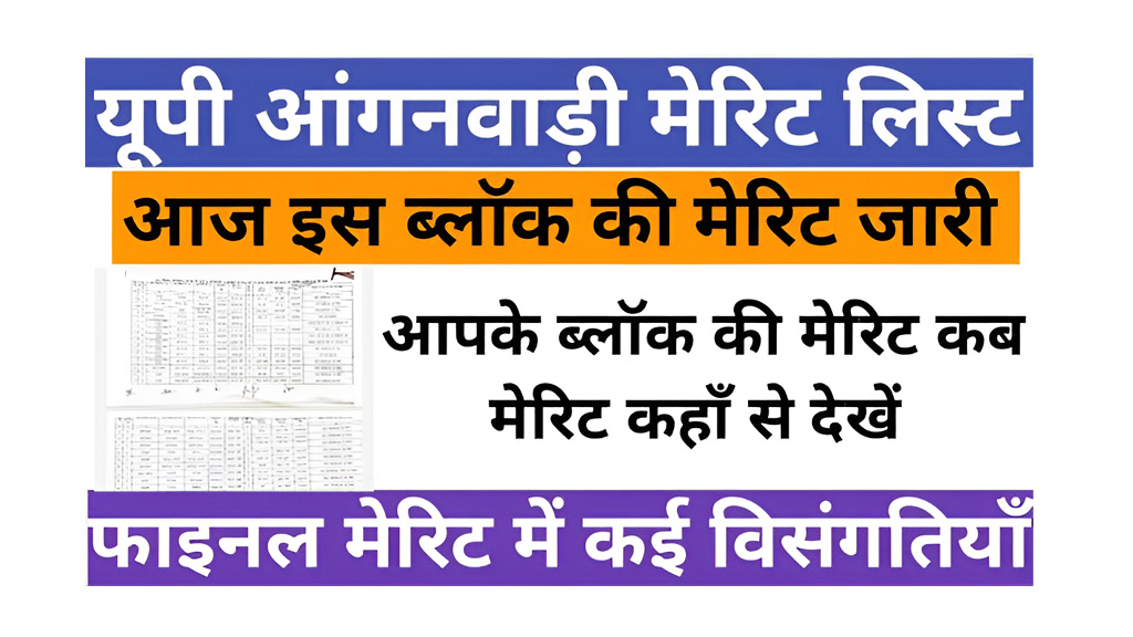 UP Anganwadi Merit List 2025
