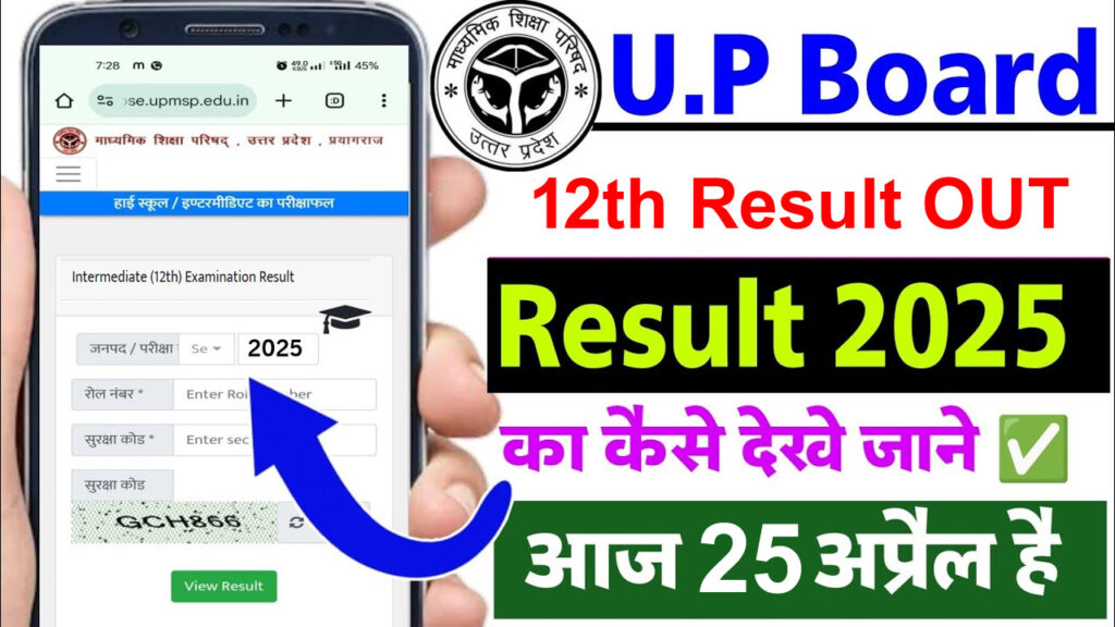 UP Board 12th Result 2025