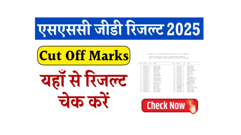 SSC GD Constable Result 2025